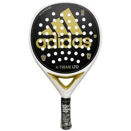 Pala de Pádel Adidas Pala Adidas X-Treme/ Blanca y Oro