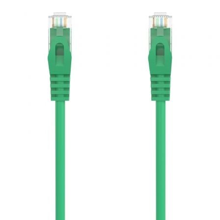 Cable de Red RJ45 AWG24 UTP Aisens A145-0582 Cat.6A/ LSZH/ 2m/ Verde