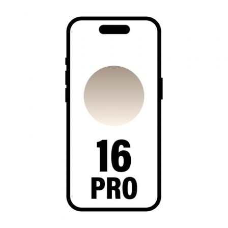 Smartphone Apple iPhone 16 Pro 128GB/ 6.3'/ 5G/ Titanio Color Desierto