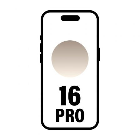 Smartphone Apple iPhone 16 Pro 256GB/ 6.3'/ 5G/ Titanio Color Desierto