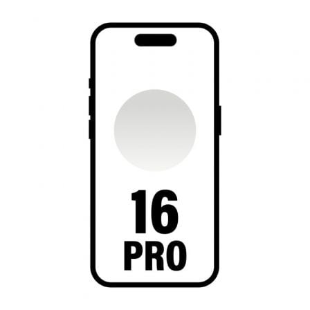 Smartphone Apple iPhone 16 Pro 1TB/ 6.3'/ 5G/ Titanio Blanco