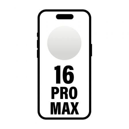 Smartphone Apple iPhone 16 Pro Max 1TB/ 6.9'/ 5G/ Titanio Blanco