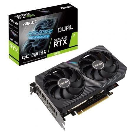 Tarjeta Grafica Asus Dual GeForce RTX 3060 V2 OC Edition/ 12GB GDDR6