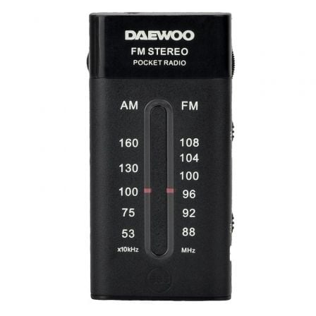 Radio Portatil Daewoo DW1109/ Negra