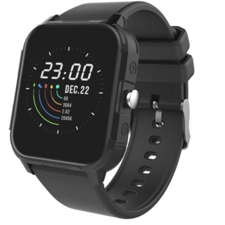 Smartwatch Forever IGO JW-150/ Notificaciones/ Frecuencia Cardiaca/ Negro