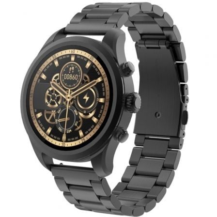 Smartwatch Forever Verfi SW-800/ Notificaciones/ Frecuencia Cardiaca/ Negro