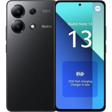 Smartphone Xiaomi Redmi Note 13 NFC 8GB/ 256GB/ 6.67p/ Negro