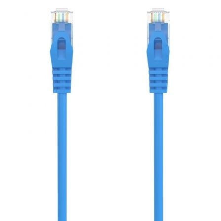 Cable de Red RJ45 AWG24 UTP Aisens A145-0576 Cat.6A/ LSZH/ 3m/ Azul