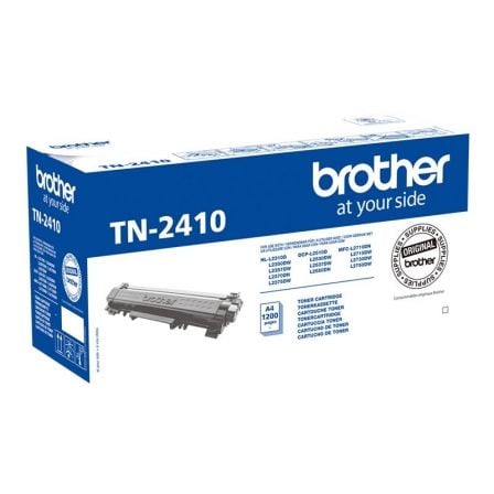 Toner Original Brother TN-2410/ Negro