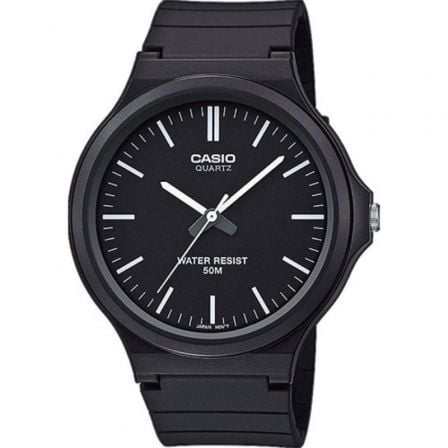 Reloj Analogico Casio Collection Men MW-240-1EVEF/ 48mm/ Negro