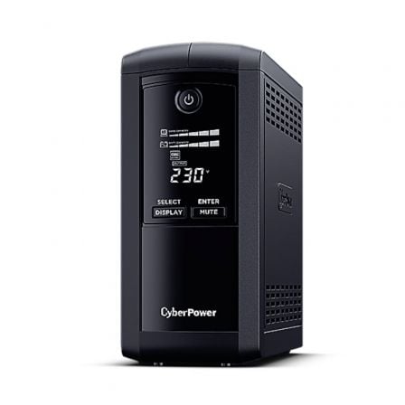 SAI Linea Interactiva Cyberpower VP1000ELCD/ 1000VA-550W/ 4 Salidas/ Formato Torre