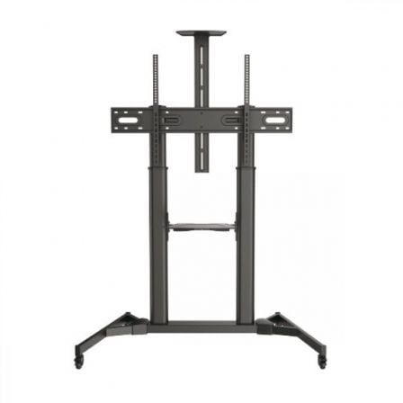 Soporte de Suelo Inclinable/ Orientable con Ruedas Fonestar STS-42106N para TV de 60-100'/ hasta 100kg
