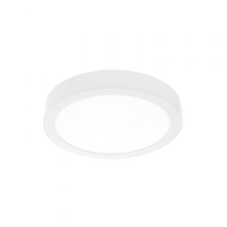 Downlight Iglux SUP-102318-FB V2/ Circular/ Ø220 x 35mm/ Potencia 18W/ 1700 Lúmenes/ 6000ºK/ Blanco