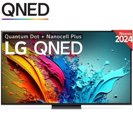 Televisor LG QNED 65QNED87T6B 65'/ Ultra HD 4K/ Smart TV/ WiFi