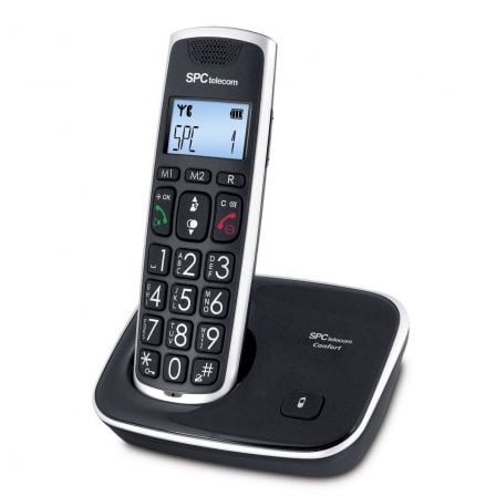 Telefono Inalambrico SPC Telecom 7608/ Negro
