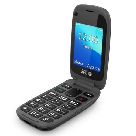 Telefono Movil SPC Harmony 4G para Personas Mayores/ Negro