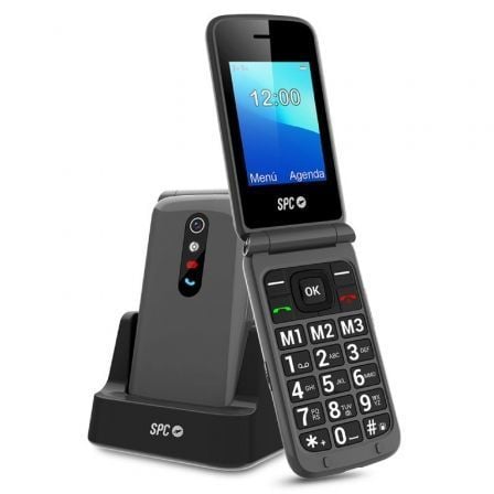 Telefono Movil SPC Stella 2 para Personas Mayores/ Negro