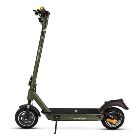 Patinete Electrico SmartGyro K2 Army Certificado/ Motor 800W/ Ruedas 10p/ 25km/h /Autonomia 50km/ Verde