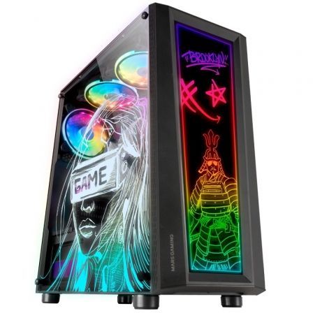 Caja Gaming Semitorre Mars Gaming Artistica MC-ART