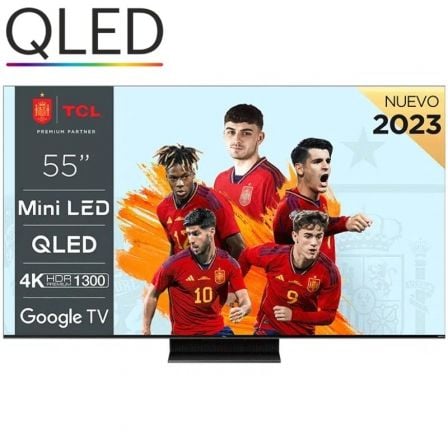 Televisor TCL QLED-Mini LED 55C805 55'/ Ultra HD 4K/ Smart TV/ WiFi