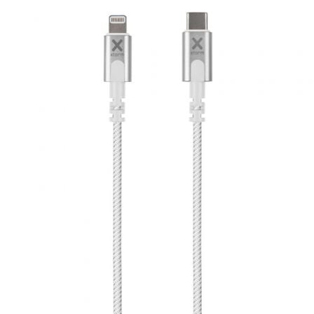 Cable USB Tipo-C Lightning Xtorm CX2030/ USB Tipo-C Macho - Lightning Macho/ 1m/ Blanco